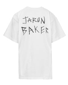 Jaron Baker Graphic Tee Back Flat Lay