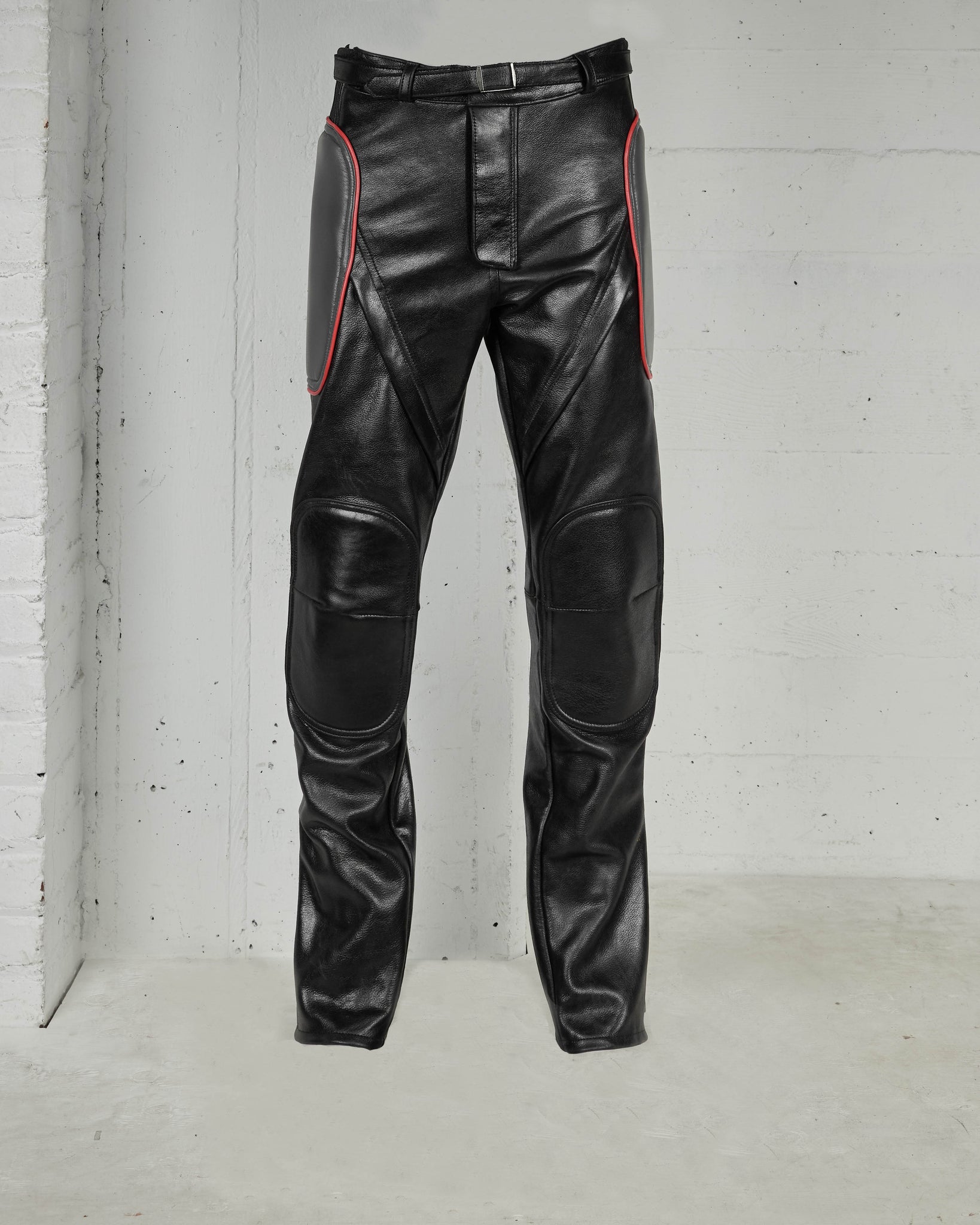Fashion Men Trousers Black Leather Motorcycle Pants Cargo Pockets Vintage  Steampunk | Jumia Nigeria